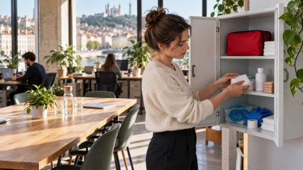 Guide des must-have pour une station de premiers secours en entreprise