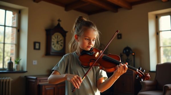 Progressez facilement avec des cours de violon à Béthune